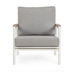 Fauteuil Lounge De Jardin JALISCO Blanc -Fila || EDMA Soldes Boutique fauteuil lounge de jardin jalisco blanc 2