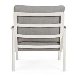 Fauteuil Lounge De Jardin JALISCO Blanc -Fila || EDMA Soldes Boutique fauteuil lounge de jardin jalisco blanc 3