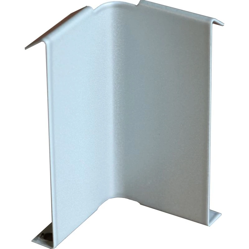 Jonction Angle Rentrant Pour Profilé Clipsable Laqué Gris Aluminium 1 Jonction Angle Rentrant Pour Profilé Clipsable Laqué Gris Aluminium