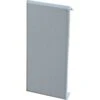 Jonction Droite Laqué Gris Aluminium