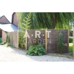 Panneau Claustra En Noisetier Tressé En Horizontal Qualité Pro. Clôture Naturelle Bois -Fila || EDMA Soldes Boutique panneau claustra en noisetier tresse en horizontal qualite pro cloture naturelle bois 1 2