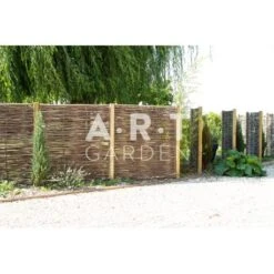 Panneau Claustra En Noisetier Tressé En Horizontal Qualité Pro. Clôture Naturelle Bois -Fila || EDMA Soldes Boutique panneau claustra en noisetier tresse en horizontal qualite pro cloture naturelle bois 1 5