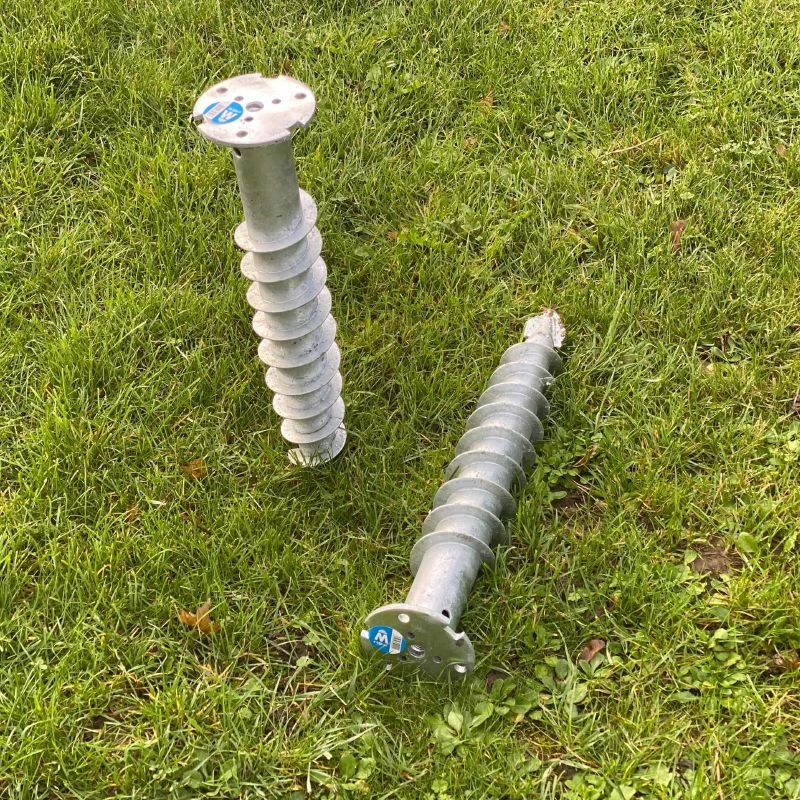 Pieu De 550 Mm En Acier Galvanisé 2 Pieu De 550 Mm En Acier Galvanisé – Image 2