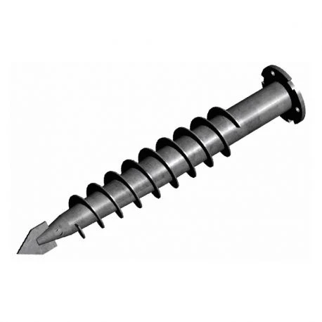 Pieu De 550 Mm En Acier Galvanisé 1 Pieu De 550 Mm En Acier Galvanisé