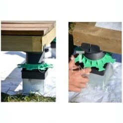 Plot Terrasse Réglable 20/90 Mm Pour Pieu Métallique Jouplast Elevo -Fila || EDMA Soldes Boutique plot terrasse reglable 20 90 mm pour pieu metallique jouplast elevo 3