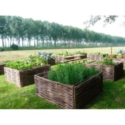 Potager Carré En Noisetier Tressage Horizontal - 4 Tailles Disponibles 11 Potager Carré En Noisetier Tressage Horizontal - 4 Tailles Disponibles -Fila || EDMA Soldes Boutique potager carre en noisetier tressage horizontal 4 tailles disponibles 5